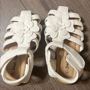 Dream Pairs White Kids Sandals